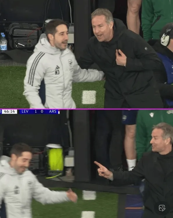 开云体育app-利用角球机会破门后，药厂主帅与阿森纳定位球教练交流心得